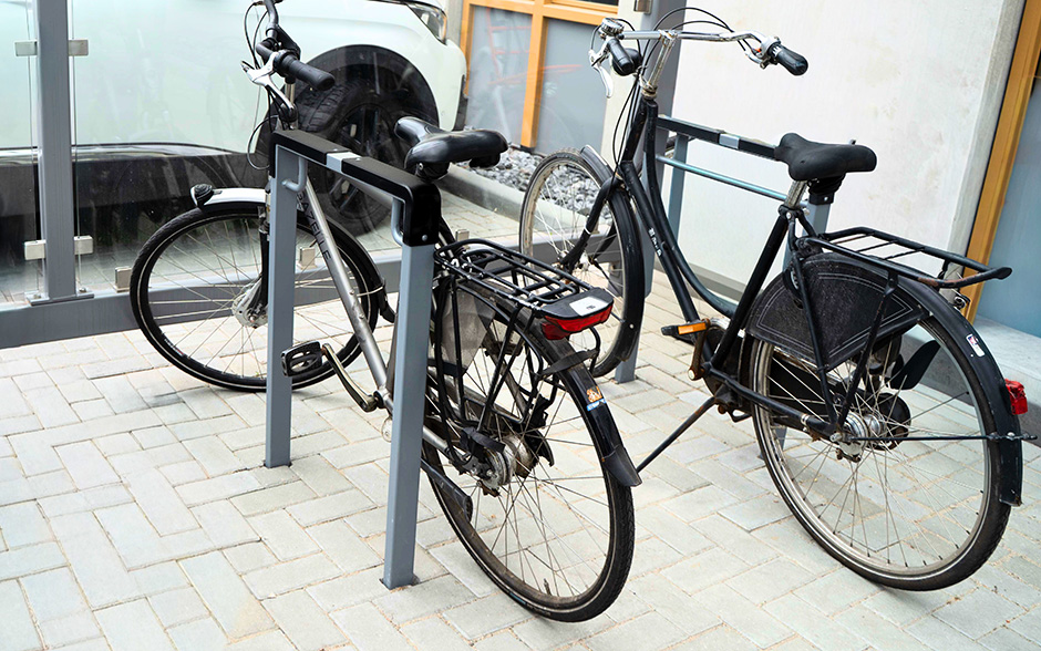 Kontur fietsleunhek staal