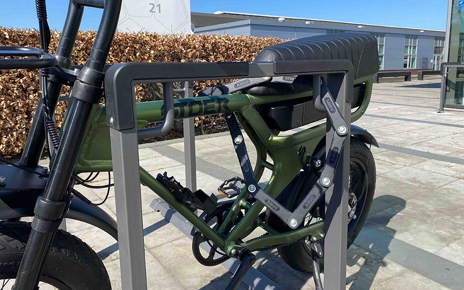 Kontur fietsleunhek staal