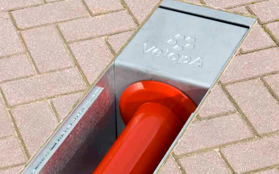 Traffic verkeerspaal staal