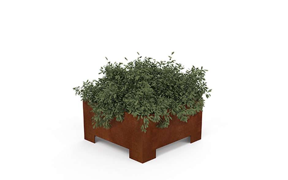 ESKE plantenbak cortenstaal 250L