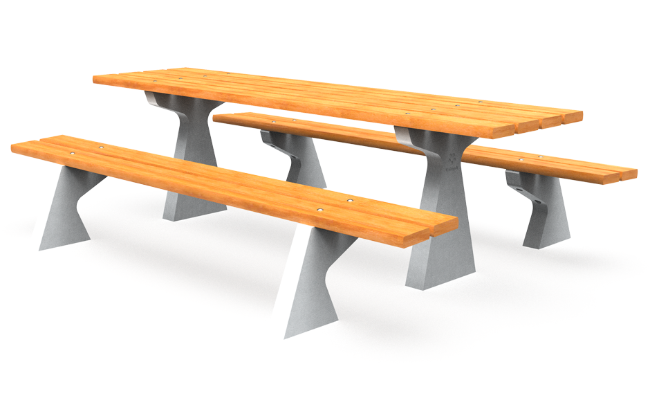 Resto Combi L picknickset hout