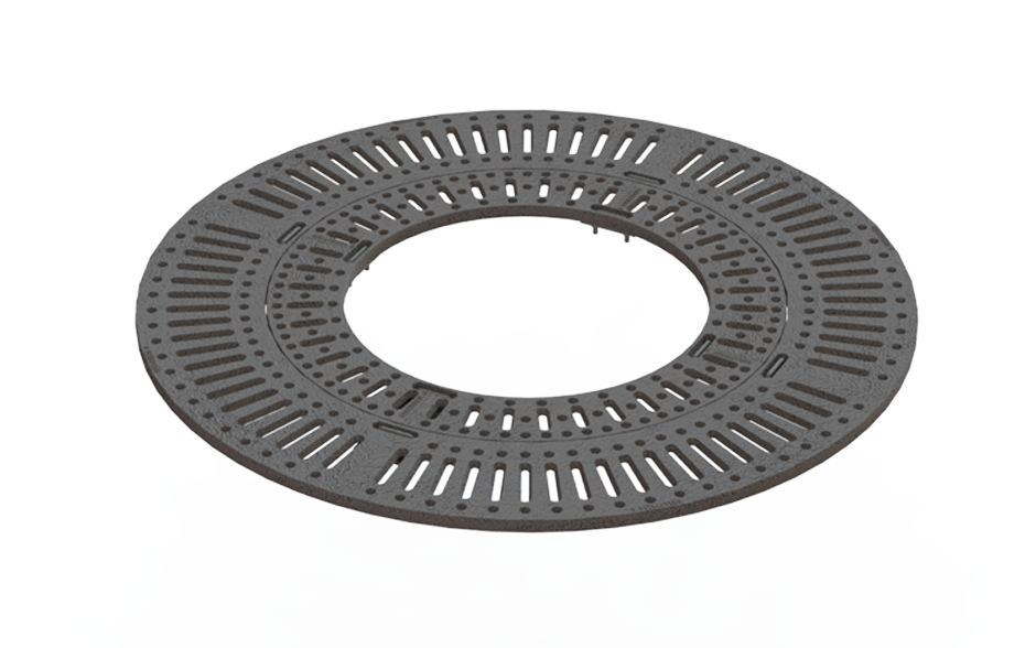 Ghisa boomroosters rond gietijzer