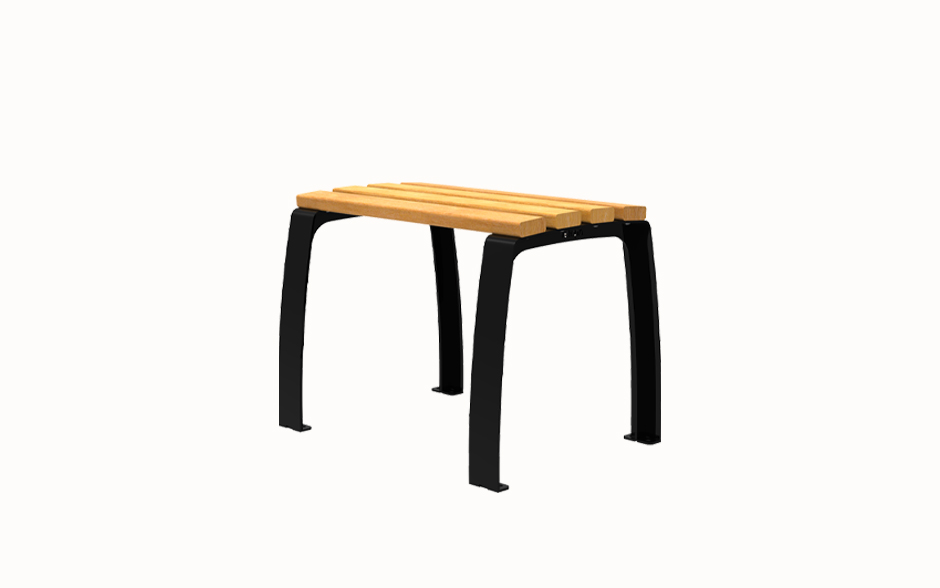 Camino kruk of bijzettafel hout