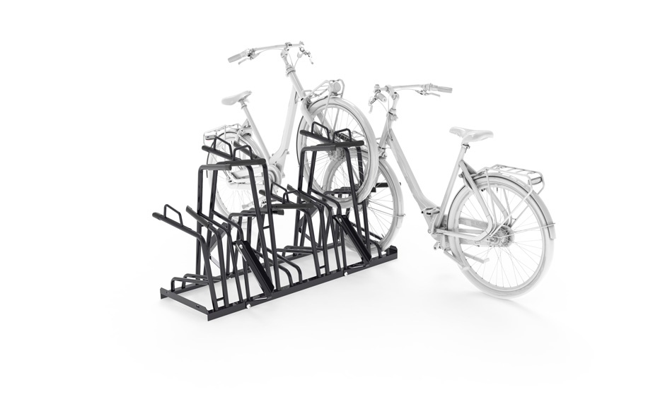 Fourchet+ fietsenrek dubbelzijdig met ParkAssist