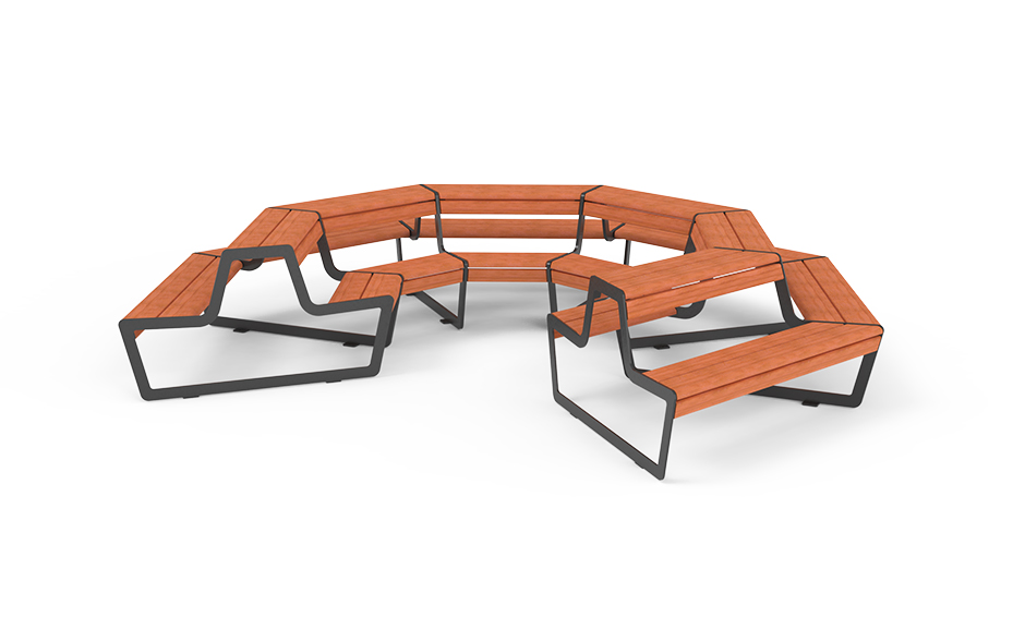 LINK picknickelementen cirkel