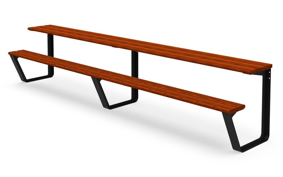 Reposa picknickset staal & bamboe enkelzijdig aanbouw