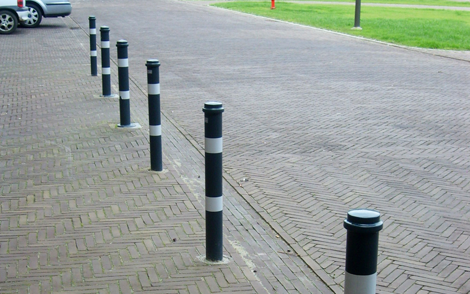 Traffic verkeerspaal staal