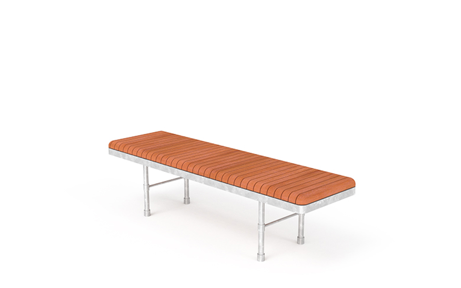 KLARA bank enkelzijdig zonder rugleuning