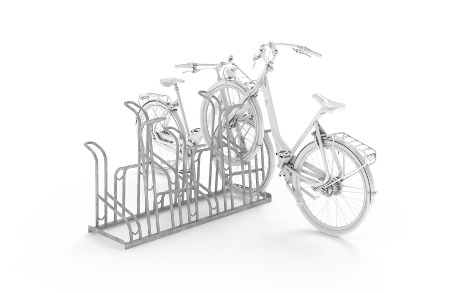 Variant 3 fietsenrek dubbelzijdig