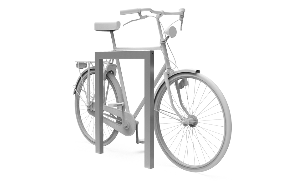 Scala fietsleunhek RVS 