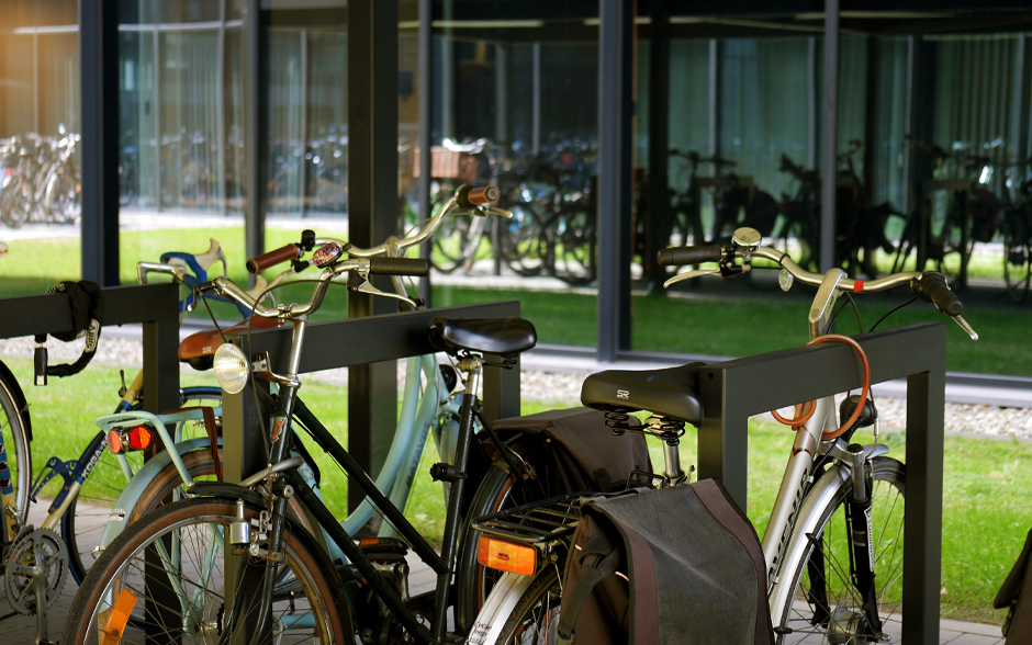 Veilig en droog fietsen stallen