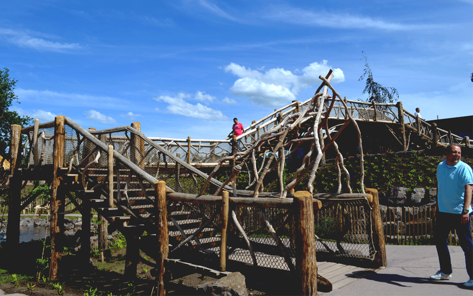 Bruggen op maat in Toverland Sevenum