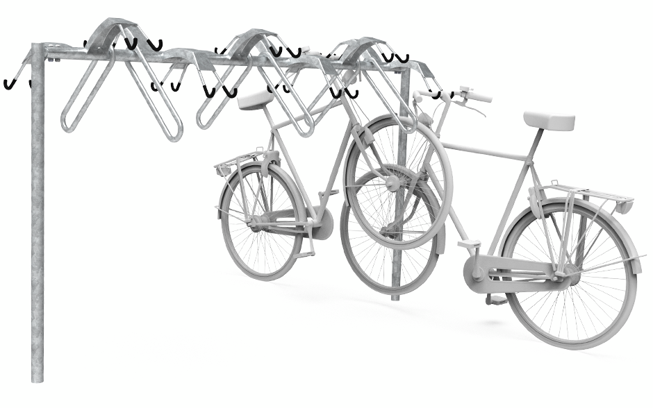 Apropos fietsenrek dubbelzijdig compact