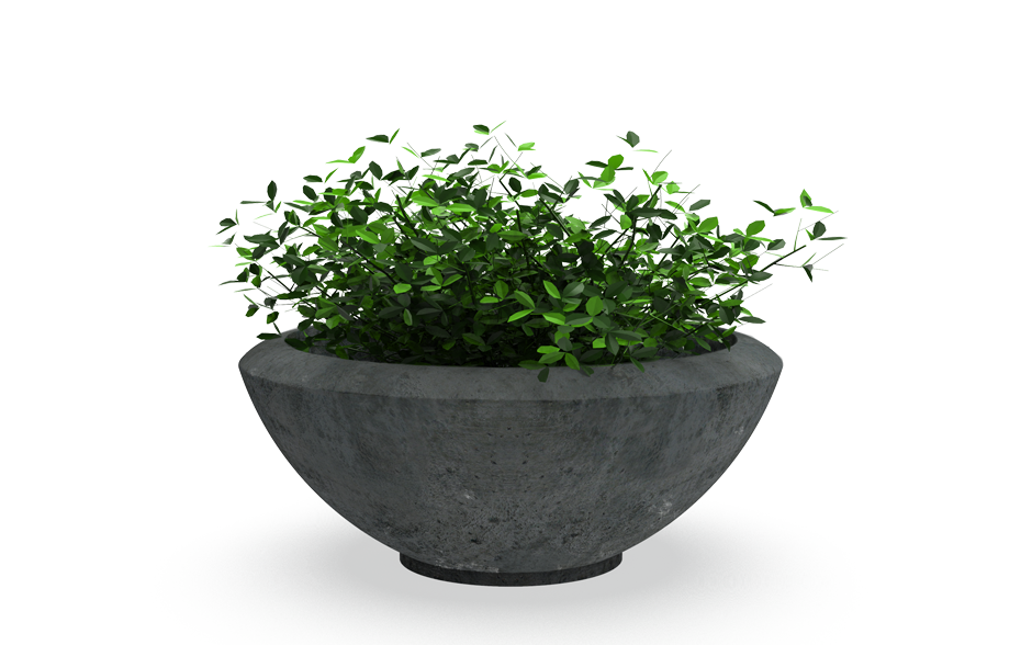 Etna Sakee plantenbak beton