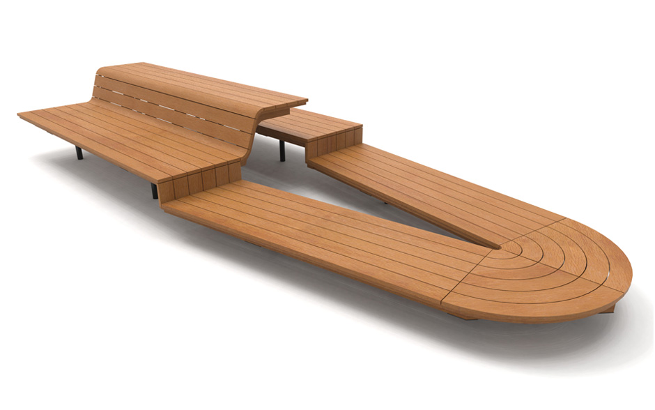 VelopA Lounge model A hout