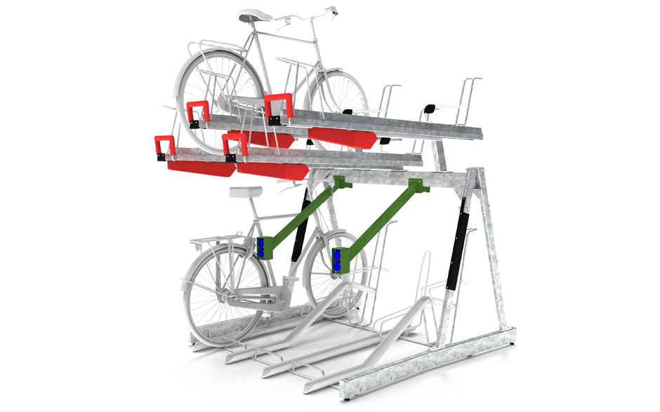 CapaCITY etagerek met oplaadpunten