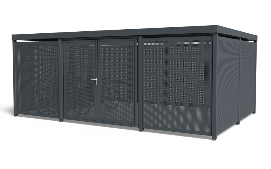 Paleto fietsenstalling gesloten staal