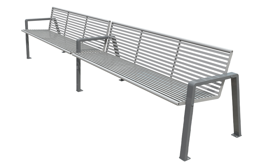 Fila bank staal aanbouw