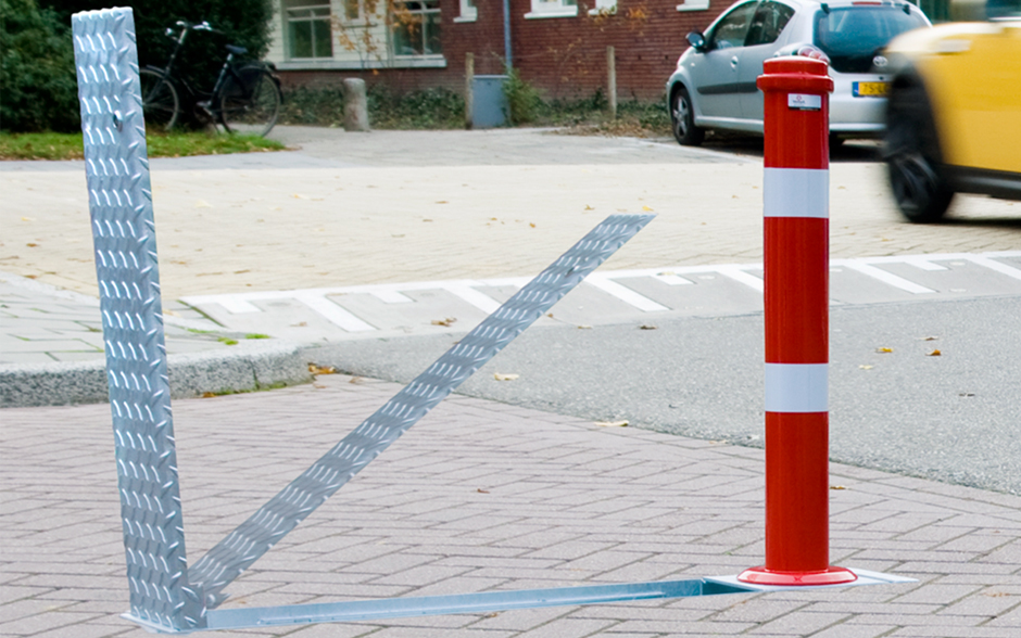Traffic verkeerspaal staal