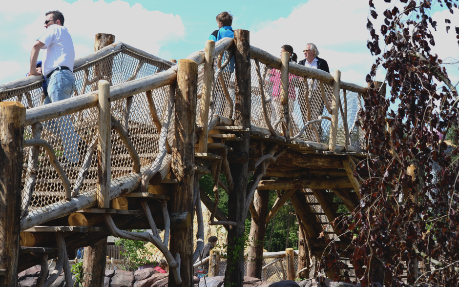 Bruggen op maat in Toverland Sevenum