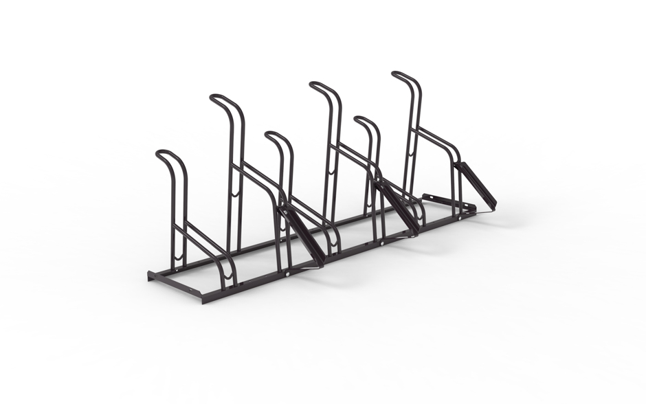 Variant 3 fietsenrek enkelzijdig met ParkAssist