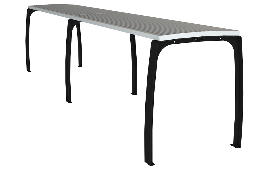 Camino picknicktafel staal aanbouw