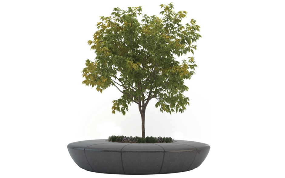 OLIMPO zitelementen steen rond