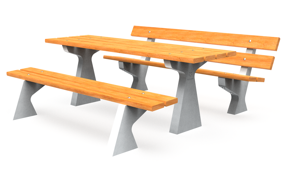 Resto Combi picknickset hout